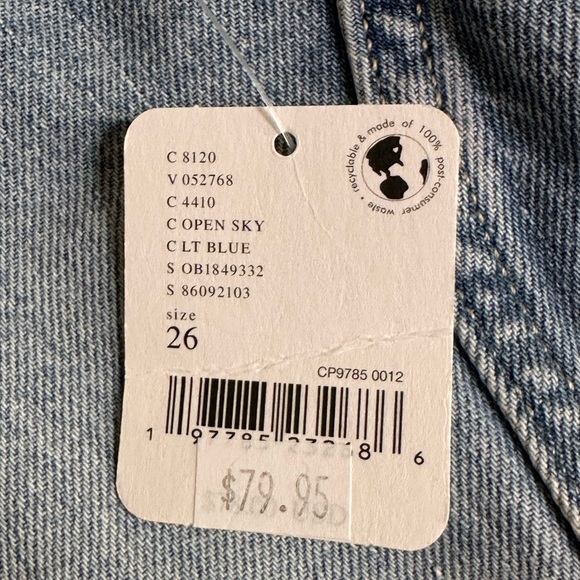 Free People Jean skirt - Picture 2 of 3